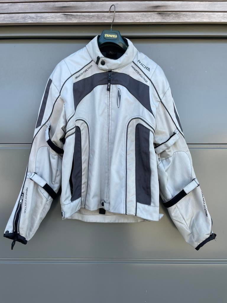 Richa motorjas met verstevigingen, Motoren, Ophalen of Verzenden