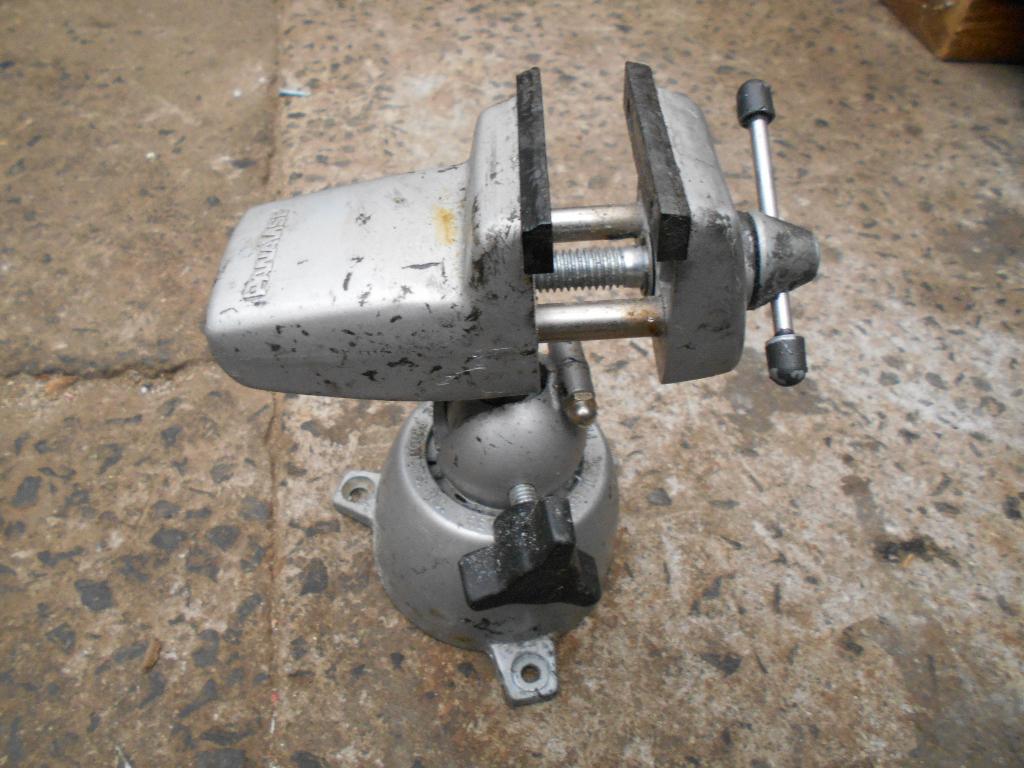 bankschroef, Ophalen, Gebruikt, Bankschroef