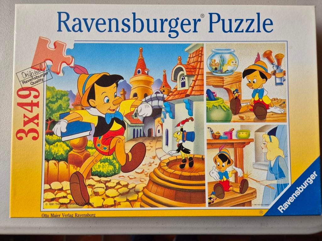 Puzzle Ravensburger "Disney" Pinocchio, Collections, Disney, Enlèvement