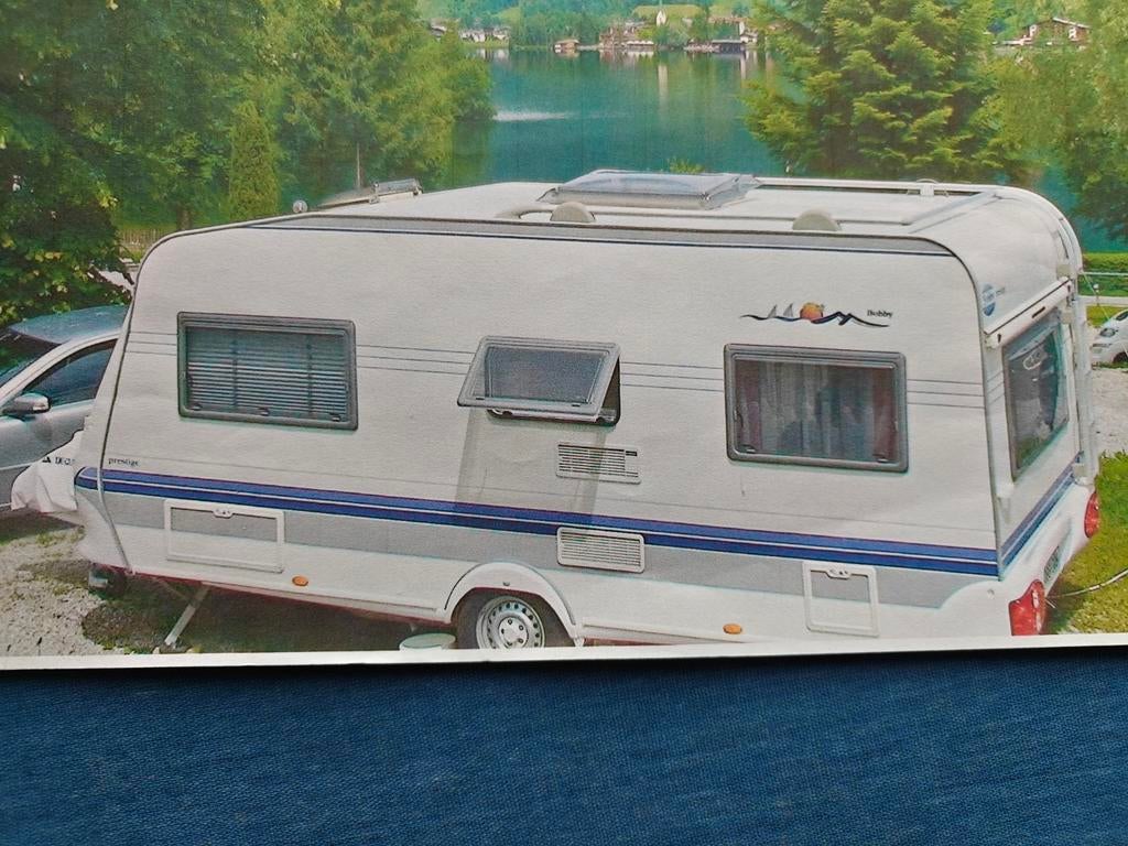 Caravan Hobby prestige 495, Caravans en Kamperen, Particulier, Luifel, Hobby