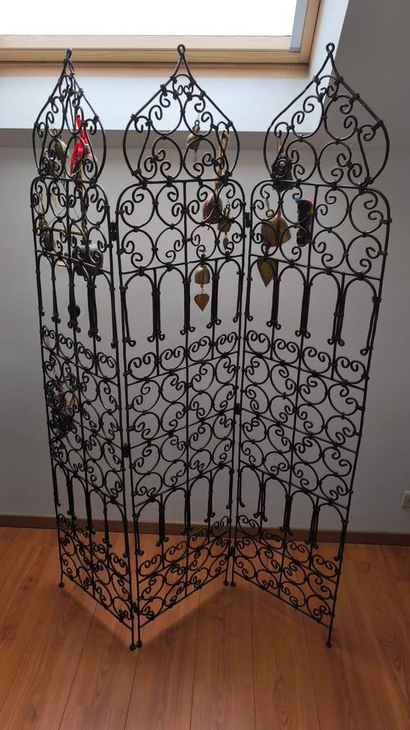 Paravent en fer forgé, Huis en Inrichting, Woonaccessoires | Kamerschermen, Ophalen