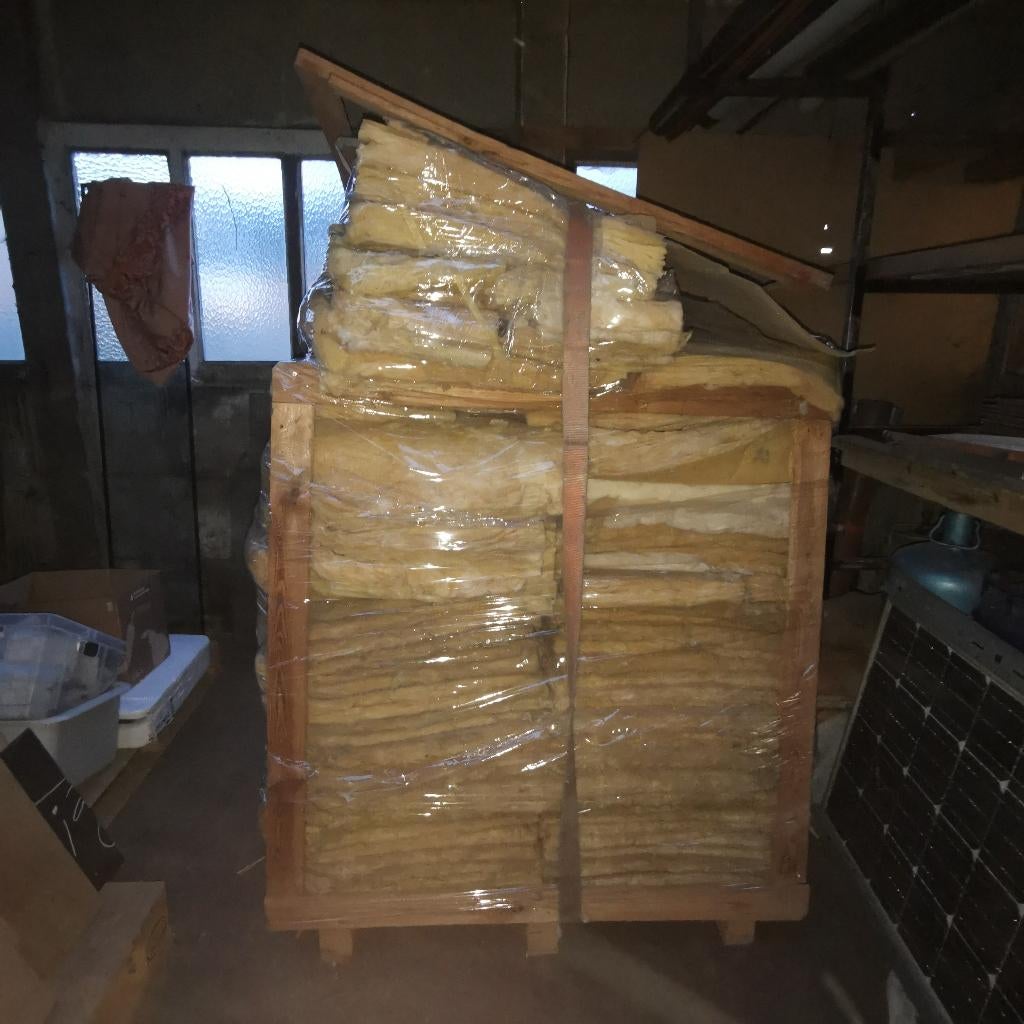 glaswol, Doe-het-zelf en Bouw, Isolatie en Afdichting, Ophalen, Zo goed als nieuw, Glaswol, 4 tot 8 cm