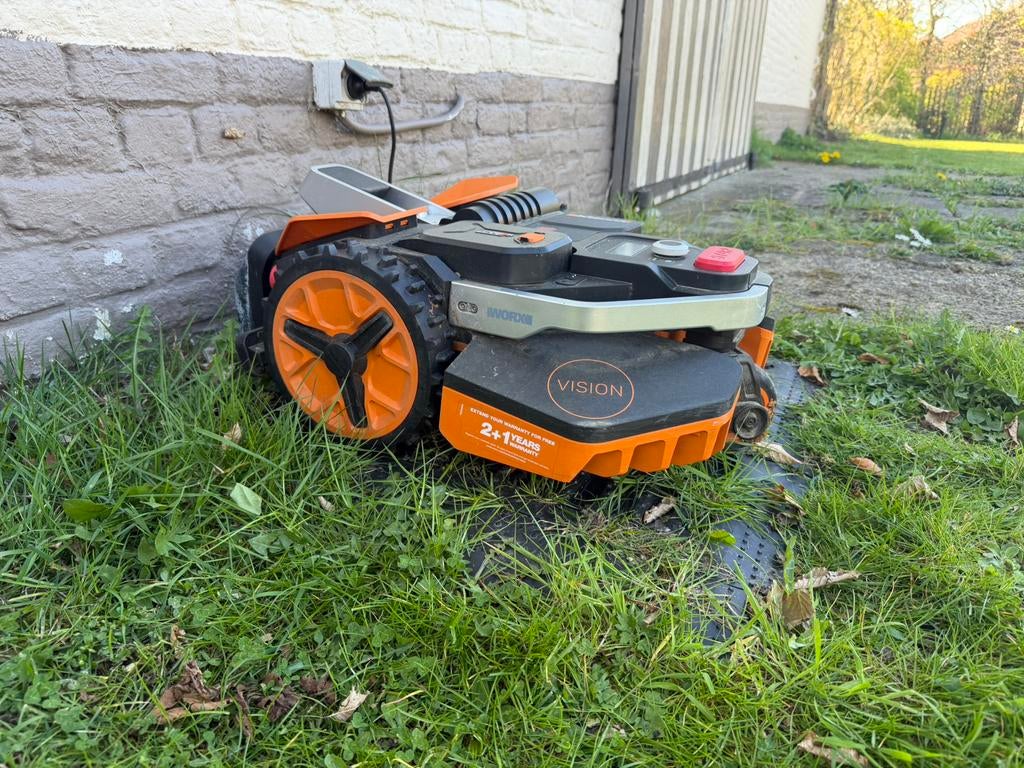 Landroid wr213e, Enlèvement, Comme neuf, Tondeuses à gazon sur batterie, Fonction de mulching