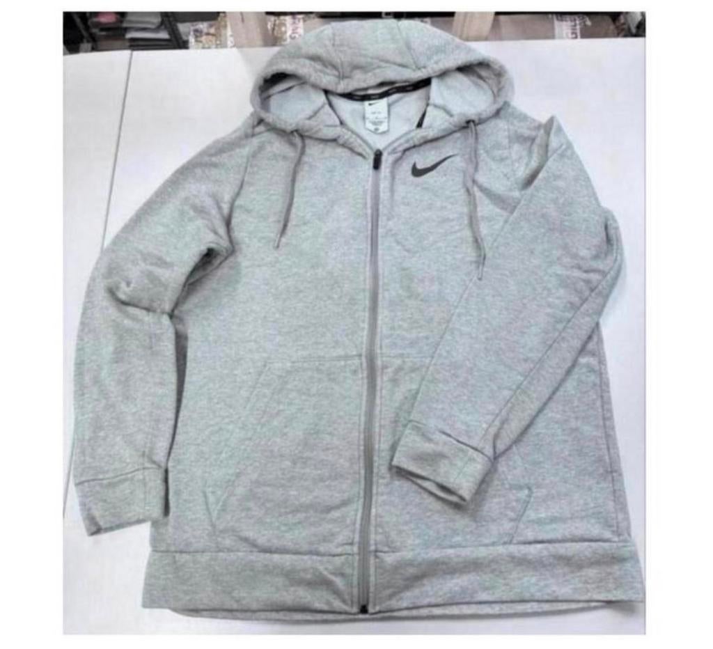 gilet à capuche Nike original gris M fermeture éclair hommes, Enlèvement ou Envoi, Comme neuf, Taille 48/50 (M), Gris