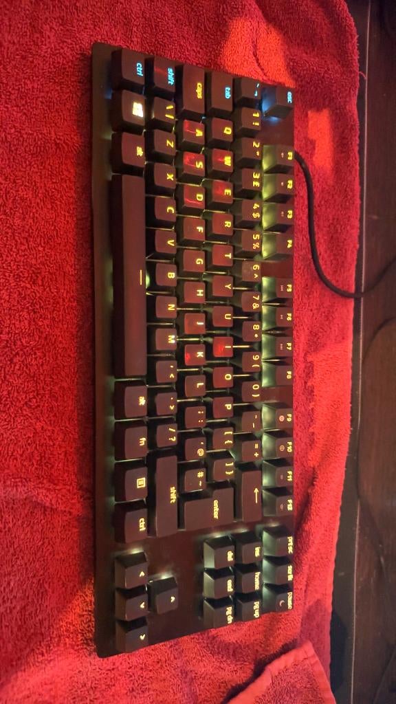 razer huntsman tournament edition, Gebruikt, Gaming toetsenbord, Ophalen of Verzenden, Razer