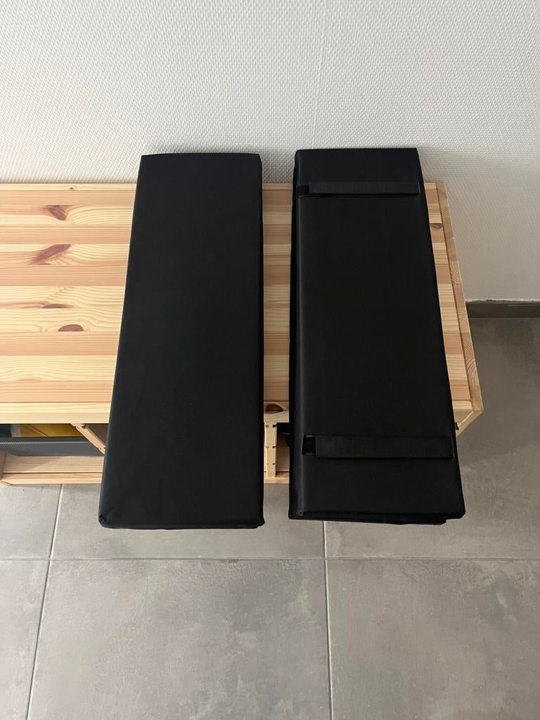 Kussenset bakfiets, Fietsen en Brommers, 4 kinderen of meer, Opvouwbaar, Nieuw, Ophalen