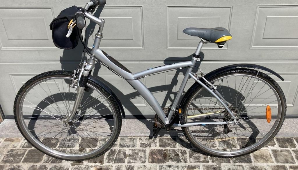 B'Twin Original 5 Unisex Hybridefiets/VTC Stadsfiets 28 inch, Autres marques, 49 à 53 cm, Comme neuf, Enlèvement