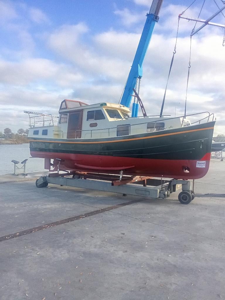 Historische Kruiser, Watersport en Boten, Motorboten en Motorjachten, Ophalen, Gebruikt, Staal, Binnenboordmotor