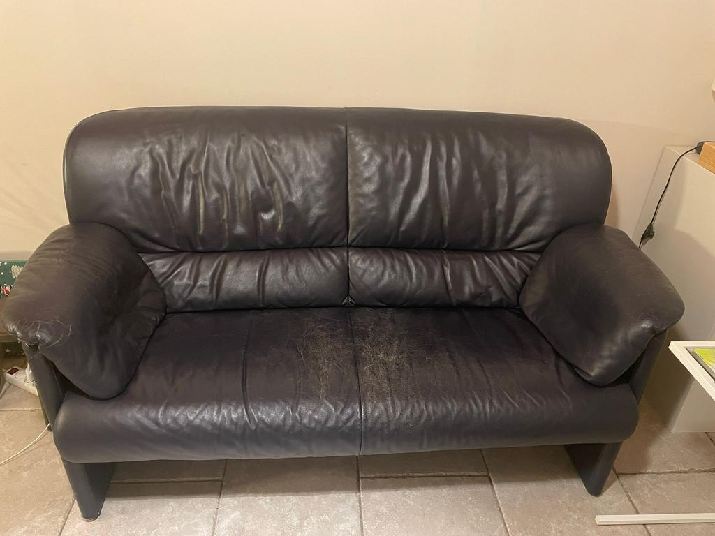 Tweezit, Ophalen, Gebruikt, Tweepersoons, Leer