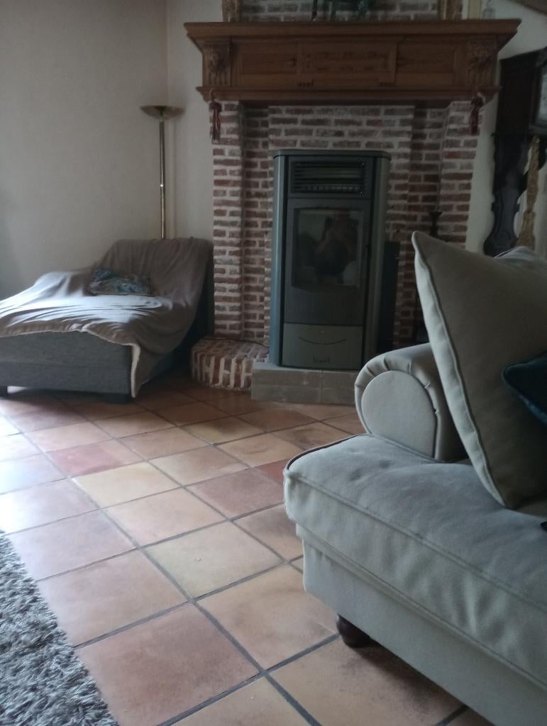 Pelletkachel, Ophalen, Gebruikt, Pelletkachel, Vrijstaand