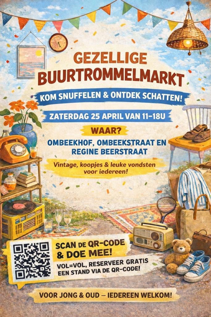 Gezellige Rommelmarkt in de buurt 9040 Sint-amandsberg