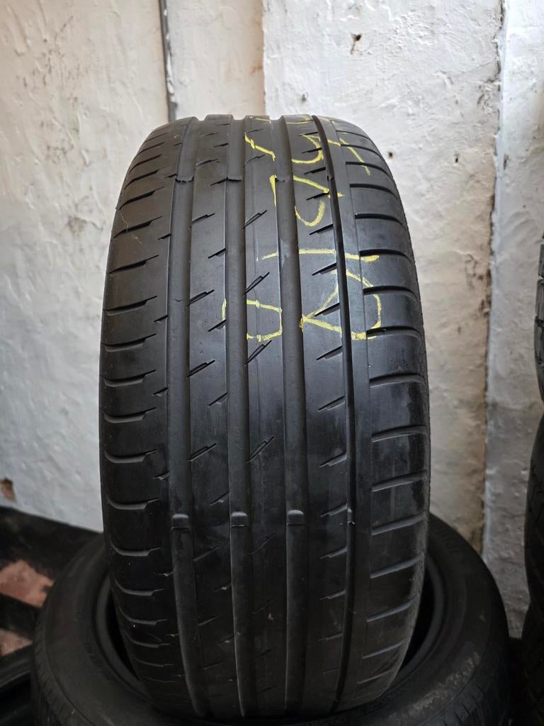 245 50R18 continental avec montage et équilibrage, Autos : Pièces & Accessoires, Commande, Utilisé, Enlèvement