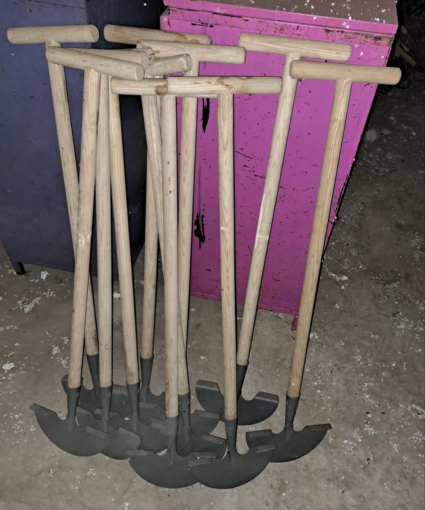 Schop schoppen nieuwe schoppen, Ophalen