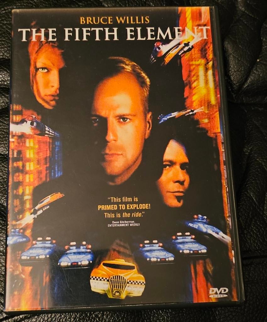 Dvd the fifth element willis jovovich oldman columbia, Vanaf 12 jaar, Ophalen of Verzenden, Zo goed als nieuw, Actie