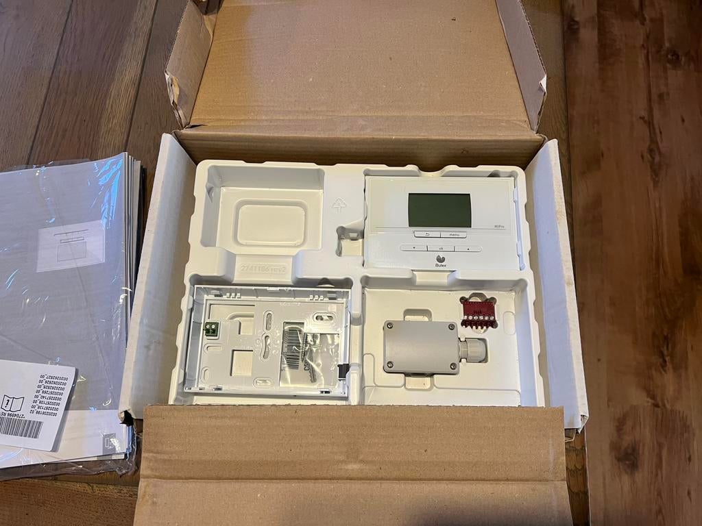 Bulex MiPro v6 kamerthermostaat nieuw, Doe-het-zelf en Bouw, Thermostaten, Nieuw, Slimme thermostaat, Ophalen of Verzenden