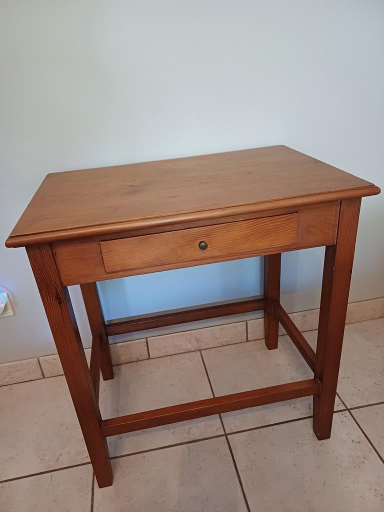 tafeltje met lade, Ophalen