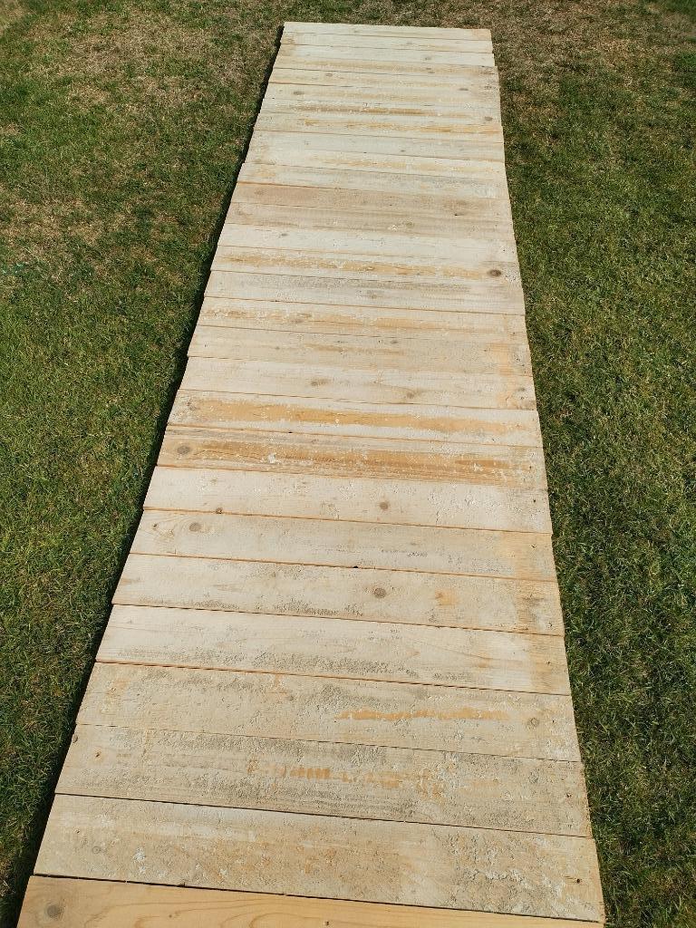 Bekistingplankjes voor gieten van betonnen trap (onderzijde), Doe-het-zelf en Bouw, Hout en Planken, Ophalen, Minder dan 25 mm