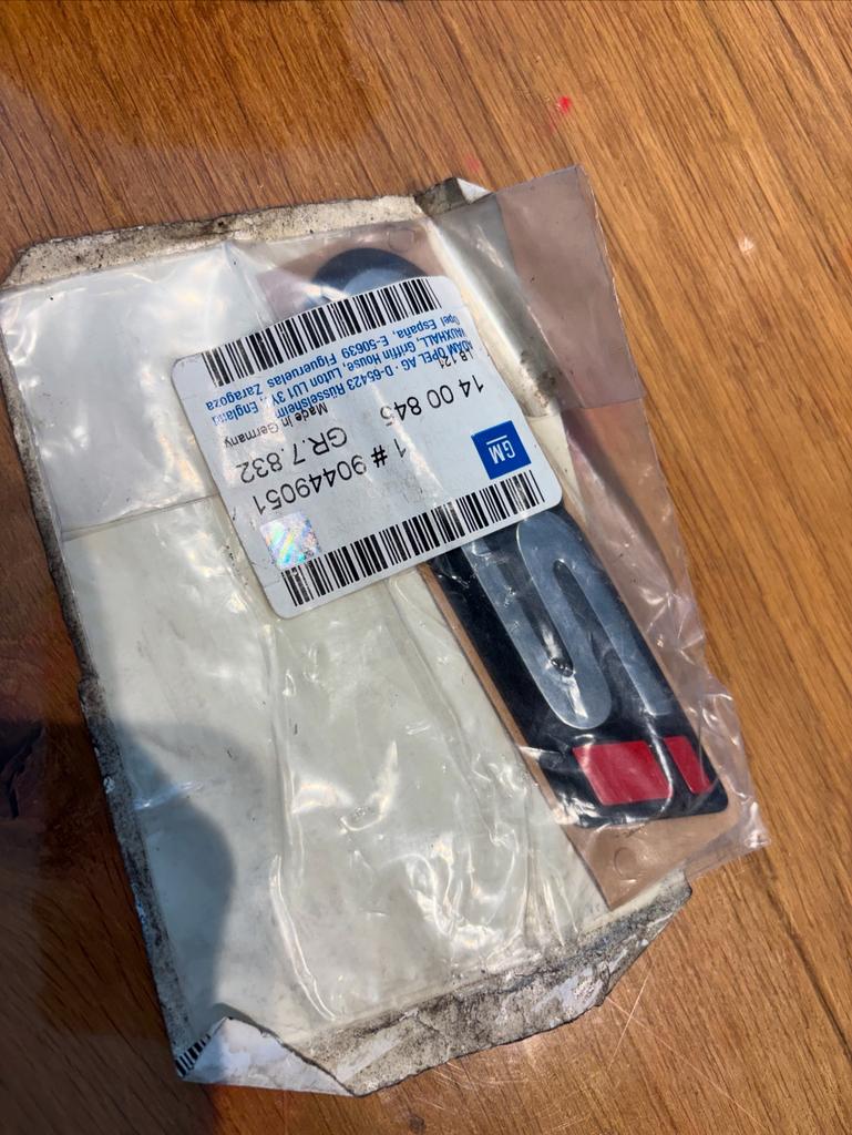 Son logo/emblème opel astra f gsi, Autos : Pièces & Accessoires, Enlèvement, Neuf, Opel