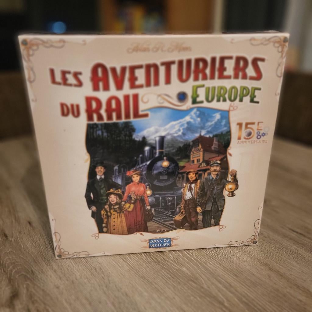 Ticket to ride Europe edition 15e anniversaire, Ophalen