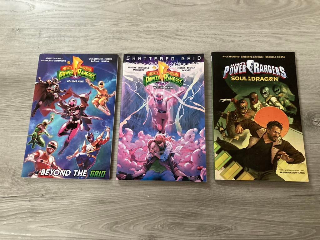 Lot de 3 bandes dessinées Power Rangers, Livres, BD | Comics, Comme neuf, Plusieurs comics, Amérique, Envoi