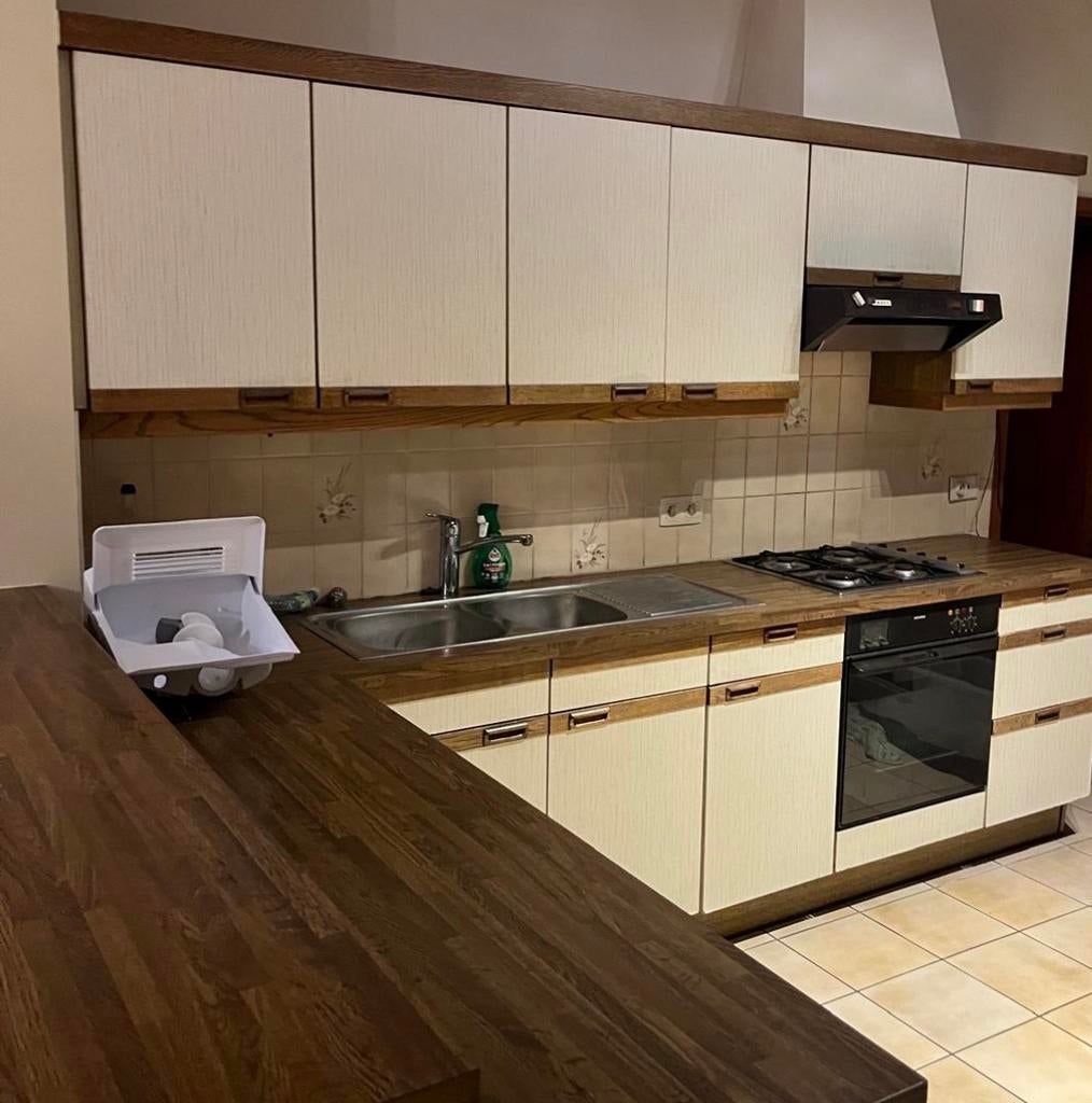 Keuken af te halen in Menen, Enlèvement, Utilisé, Brun, Autres types