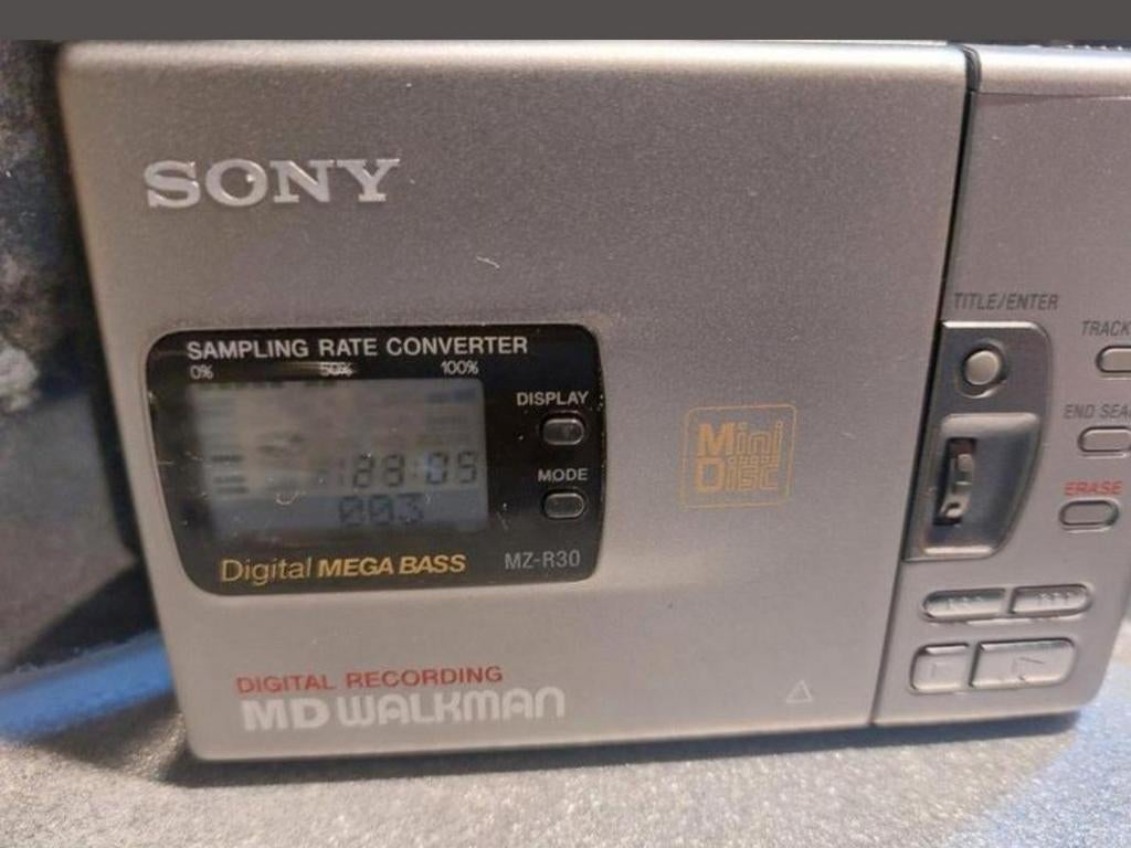 lecteur minidisc sony tester fonctionne avec 1 minidisc, Enlèvement ou Envoi, Lecteur MiniDisc