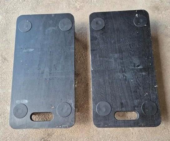 8 chariots à roulettes NEUF., Bricolage & Construction, Enlèvement, Neuf