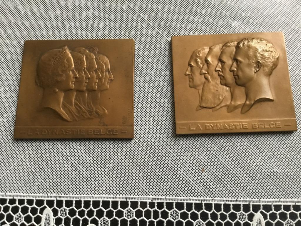 medailles 4 Koninginnen en 4 Koningen, Verzamelen, Verzenden, Gebruikt, Overige typen