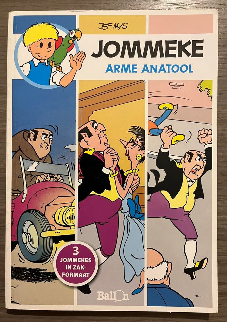 10. Arme Anatool - 3 Jommekes in zakformaat, Ophalen, Jef Nys