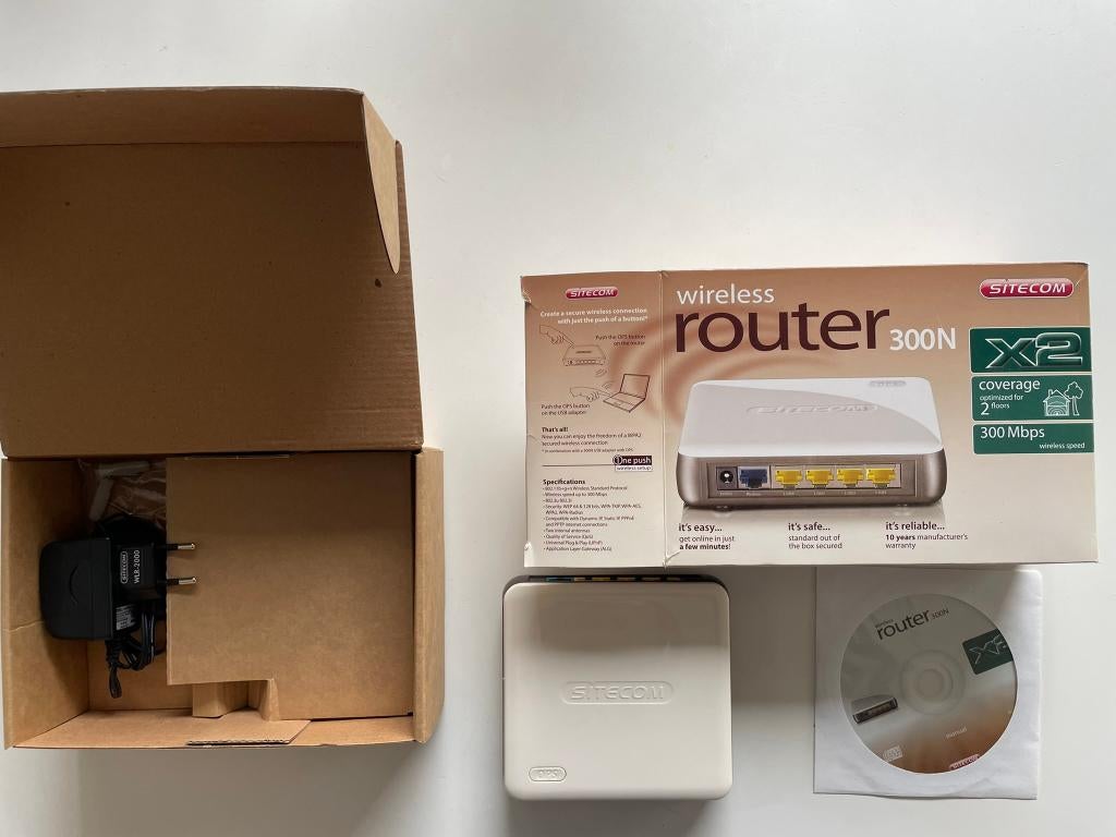 Wireless router - Sitcom 300N, Ophalen of Verzenden, Zo goed als nieuw, Sitcom