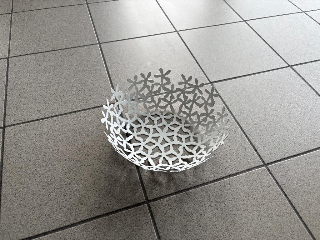 Fruitschaal, Huis en Inrichting, Woonaccessoires | Schalen en Manden, Ophalen, Overige materialen, Schaal, Rond