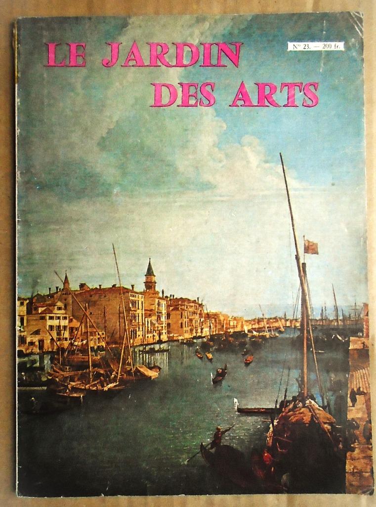 Le Jardin des Arts, n 23, Septembre 1956 - Revue mensuelle, Gelezen, Ophalen of Verzenden, Redactiecollectief, Overige onderwerpen