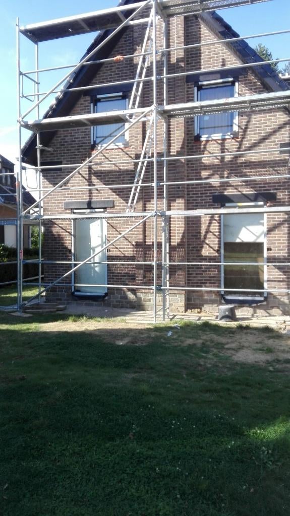 Location des échafaudages, Bricolage & Construction, Échafaudages, Enlèvement, Comme neuf, Autres types, 5 mètres de hauteur ou plus