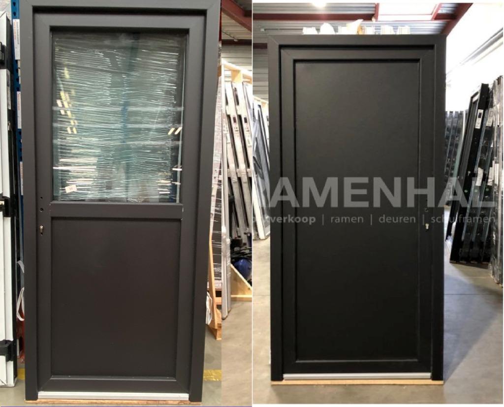 Zwart, deur, schuifraam, raam, kozijn, schuifpui, 10.000/st, Verzenden, Schuifdeur, Glas, Garagedeur