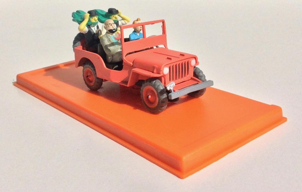 Willys MB 1943 - jeep Kuifje / Tintin, Ophalen of Verzenden, Zo goed als nieuw, Auto, Overige merken