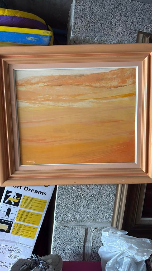 Peinture signé JAN VERCRUYSSE 90, Bricolage & Construction, Enlèvement ou Envoi, Comme neuf