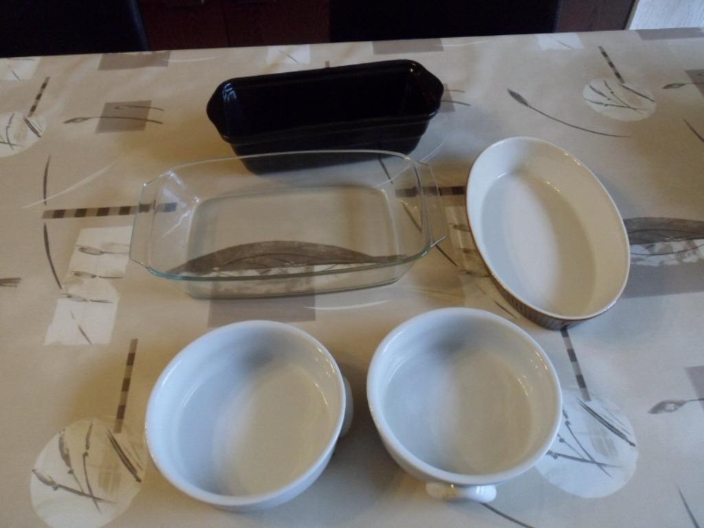 4 ovenschotels, Ophalen of Verzenden, Zo goed als nieuw, Overige materialen, Overige typen