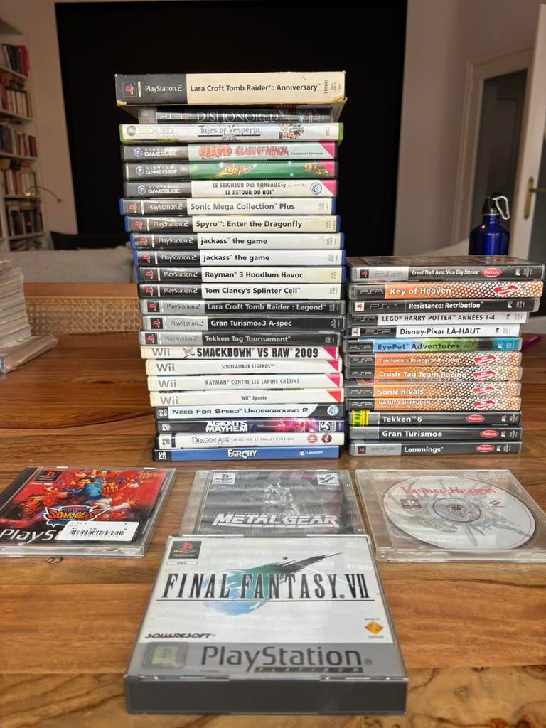 Jeux videos ps2 gamecube wii ps1 psp  Playstation pc, Enlèvement ou Envoi, Comme neuf