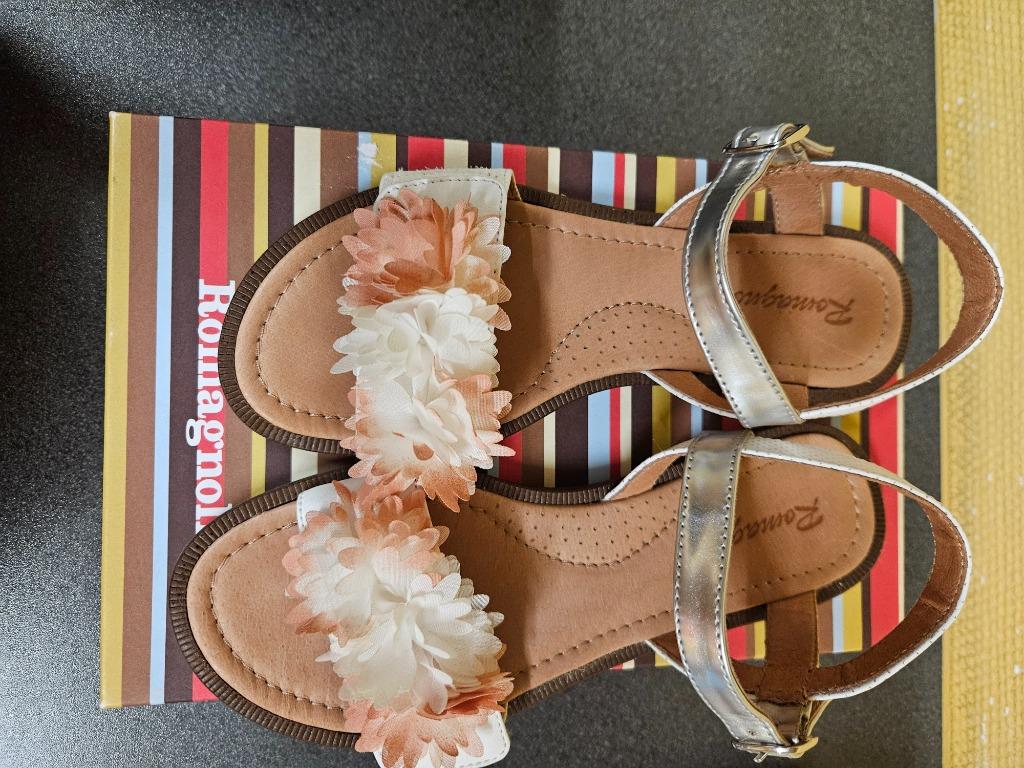 romagnoli sandalen maat 36, Meisje, Overige typen, Ophalen of Verzenden, Zo goed als nieuw