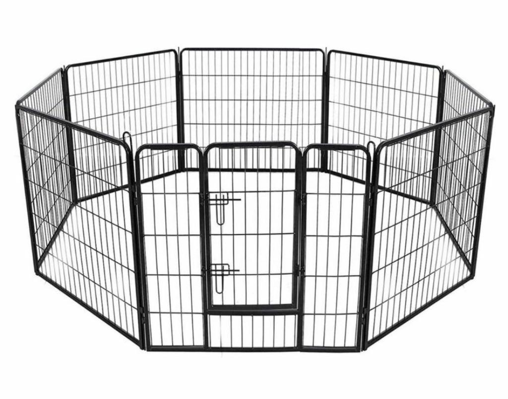 Konijnenren Ren Konijn Hok Konijnenhok zwart vanaf € 89,95!, Dieren en Toebehoren, Knaagdieren en Konijnen | Hokken en Kooien