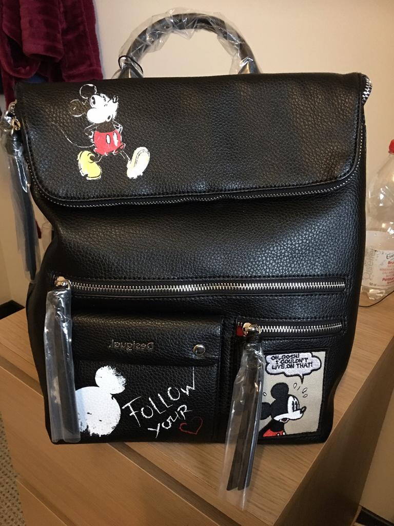 Rugzak Desigual Mickey, Handtassen en Accessoires, Tassen | Damestassen, Ophalen of Verzenden, Nieuw
