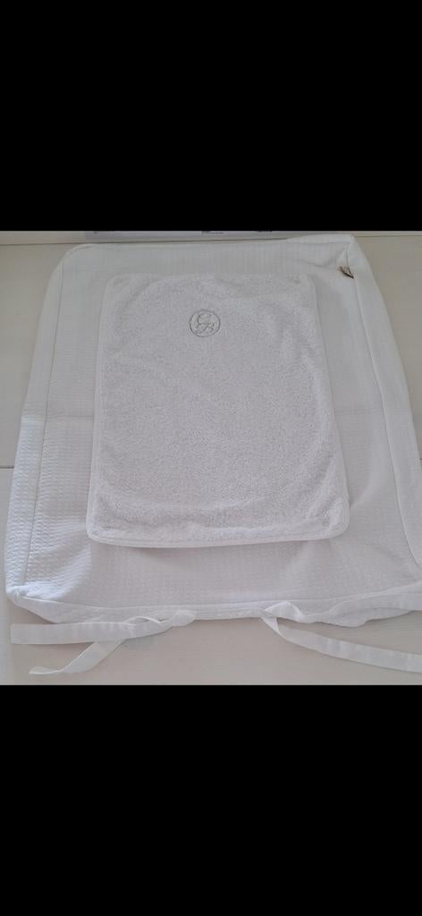 Waskussenhoes Charmi Baby wit, Enlèvement, Blanc