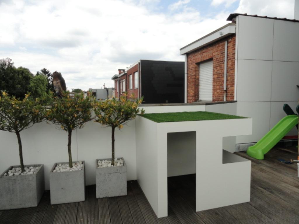 Luxe kinderhuisje, speelhuisje, strak modern design, Enlèvement ou Envoi, Comme neuf, Autres matériaux