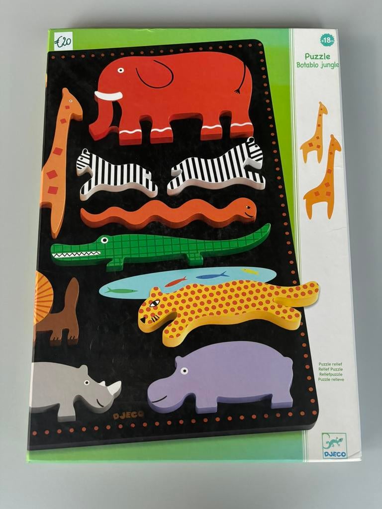 Puzzle en relief réalisé par Djeco, Enfants & Bébés, Jouets | Puzzles pour enfants, Enlèvement, Comme neuf