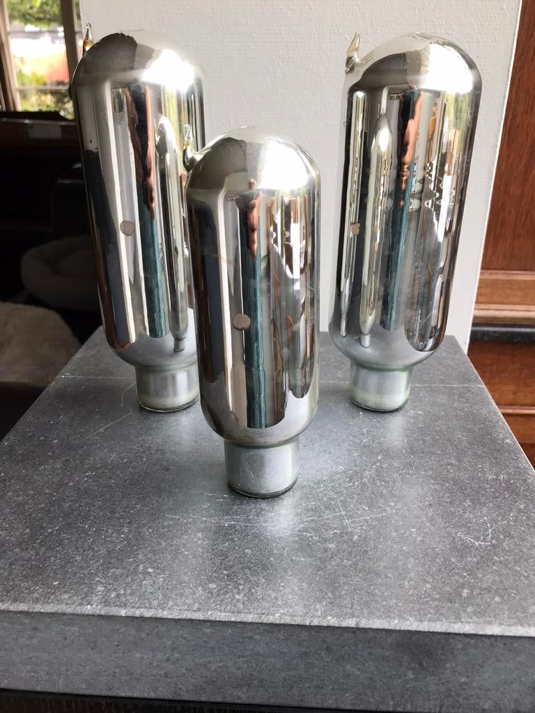 Binnenkant antieke thermos, nieuw, Ophalen