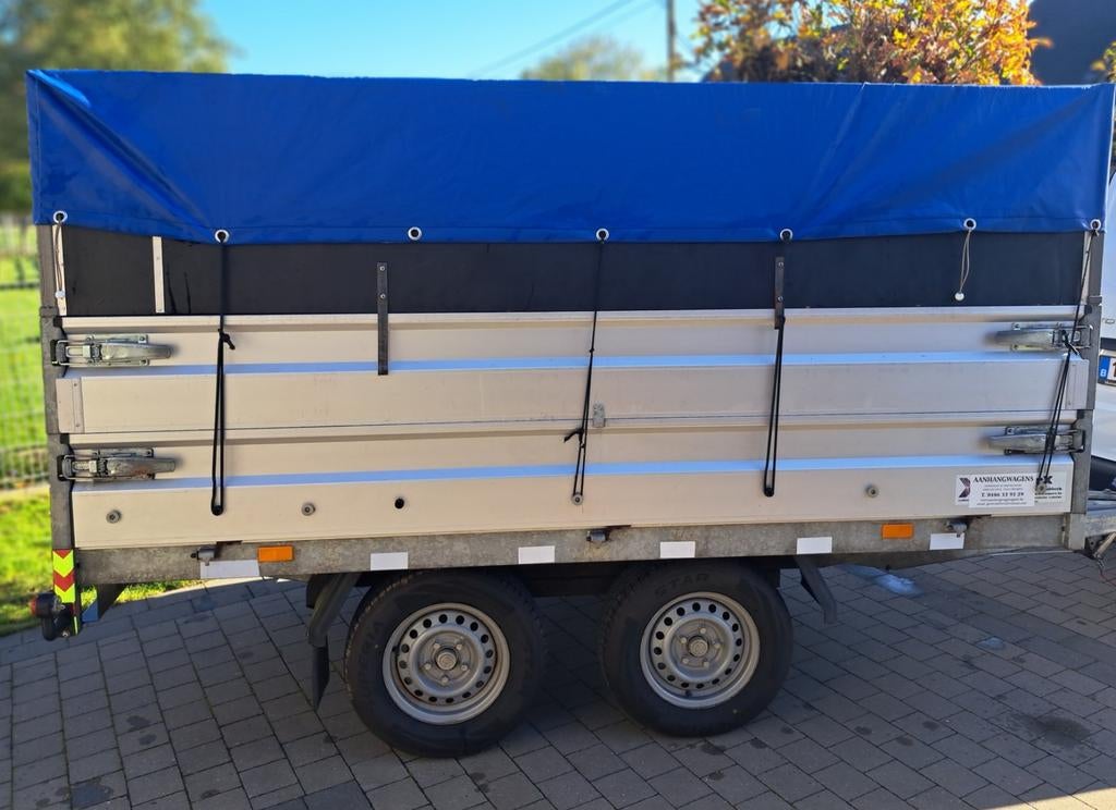Aanhanger Hapert 2000kg, Auto diversen, Aanhangers en Bagagewagens, Ophalen