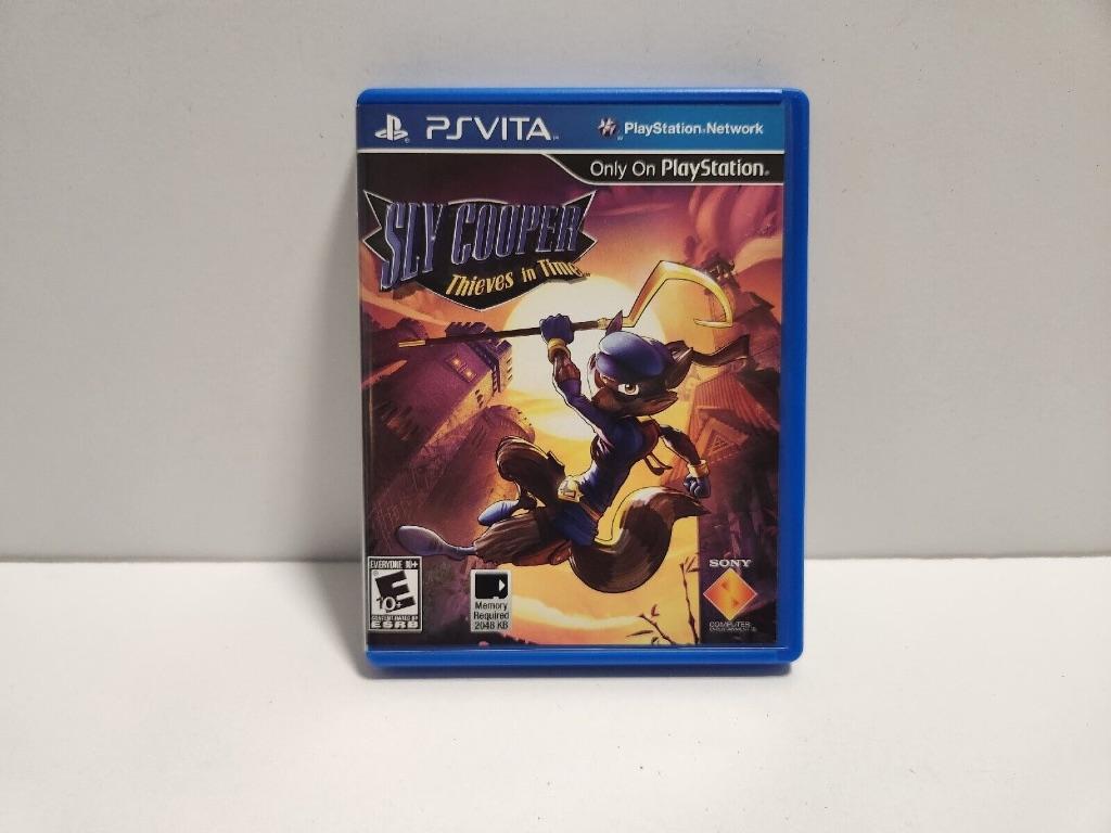 Sly Cooper Thieves in Time Ps Vita, Consoles de jeu & Jeux vidéo, Enlèvement, Comme neuf