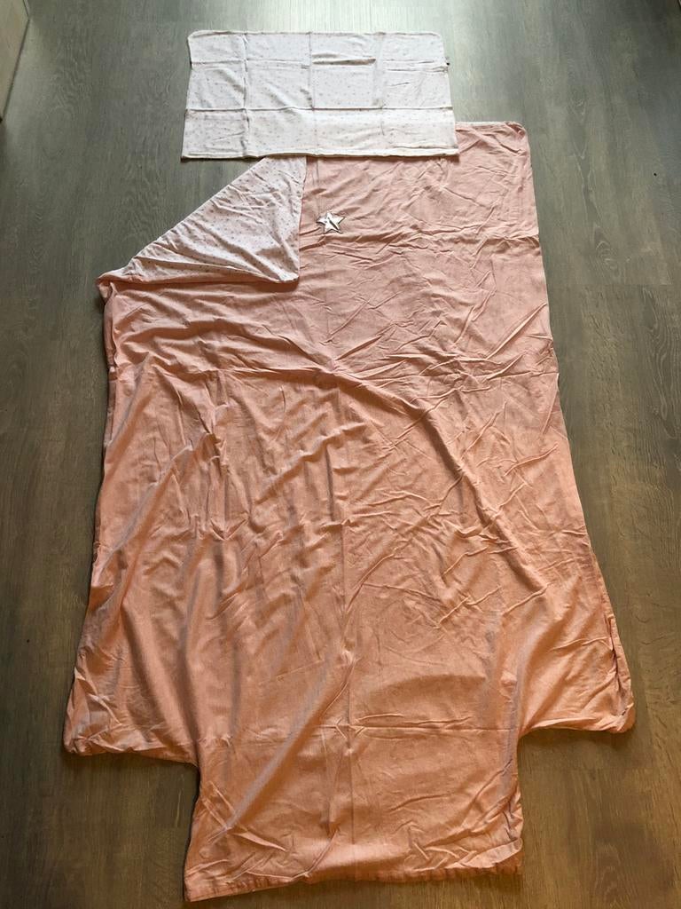 Dekbedovertrek + kussensloop Bemini, Kinderen en Baby's, Ophalen, Zo goed als nieuw, Dekbedovertrek