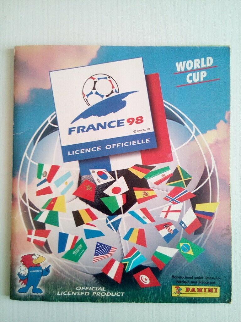Panini volledig leeg voetbal sticker album WORLD CUP france, Ophalen of Verzenden, Nieuw, Sticker