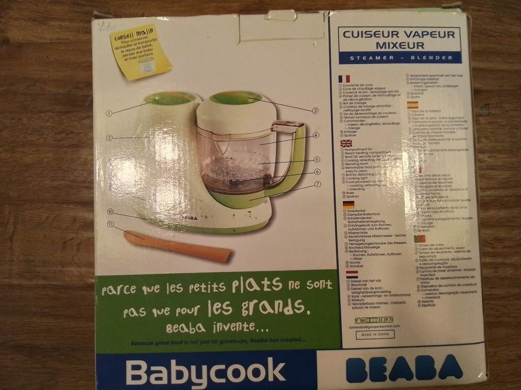 Babycook, Enlèvement